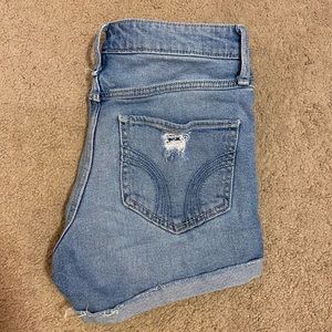 High-Rise Midi Short Vintage Stretch